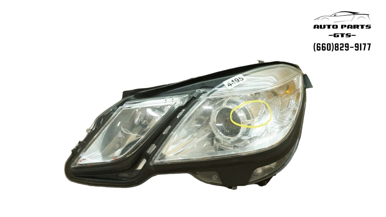 2010-2013 MERCEDES W212 E350 E550 SEDAN LEFT DRIVER SIDE HEADLIGHT HALOGEN OEM