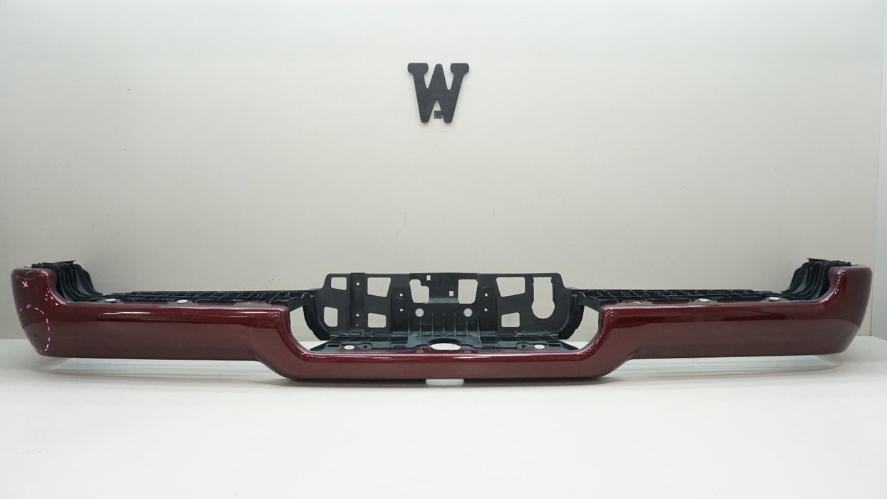 2019-2023 DODGE RAM 1500 REAR BUMPER COVER OEM 68404443AB RED