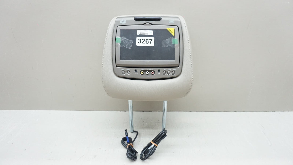 2013-2017 LINCOLN MKT FRONT LEATHER HEAD REST DVD INVISION