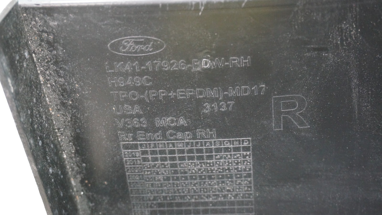 2015-2023 FORD TRANSIT REAR RIGHT END CAP COVER MODLING OEM LK41-17926