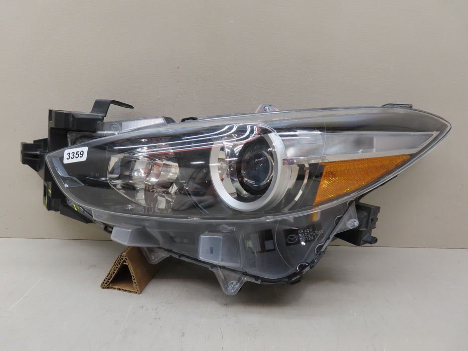 2017 2018 MAZDA 3 FRONT LEFT DRIVER SIDE HEADLIGHT OEM