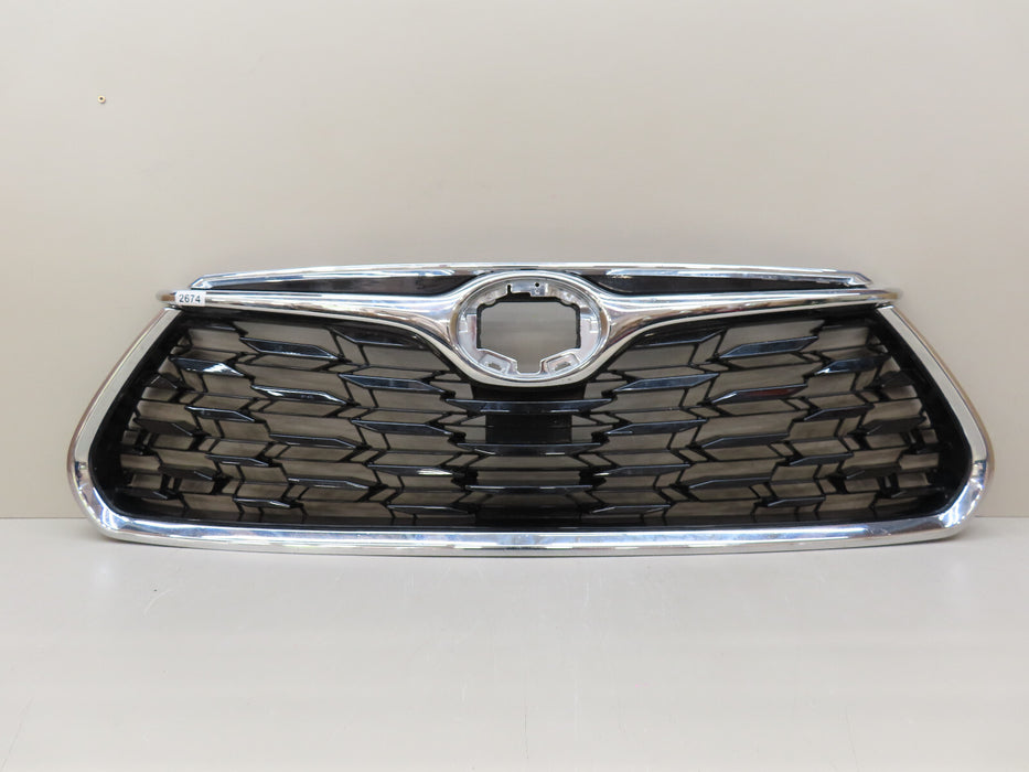 2020 2021 TOYOTA HIGHLANDER FRONT RADIATOR GRILL GRILLE OEM 53111-0E250