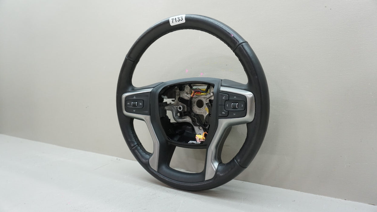 2019-2023 CHEVROLET SILVERADO TAHOE SUBURBAN GMC SIERRA STEERING WHEEL OEM
