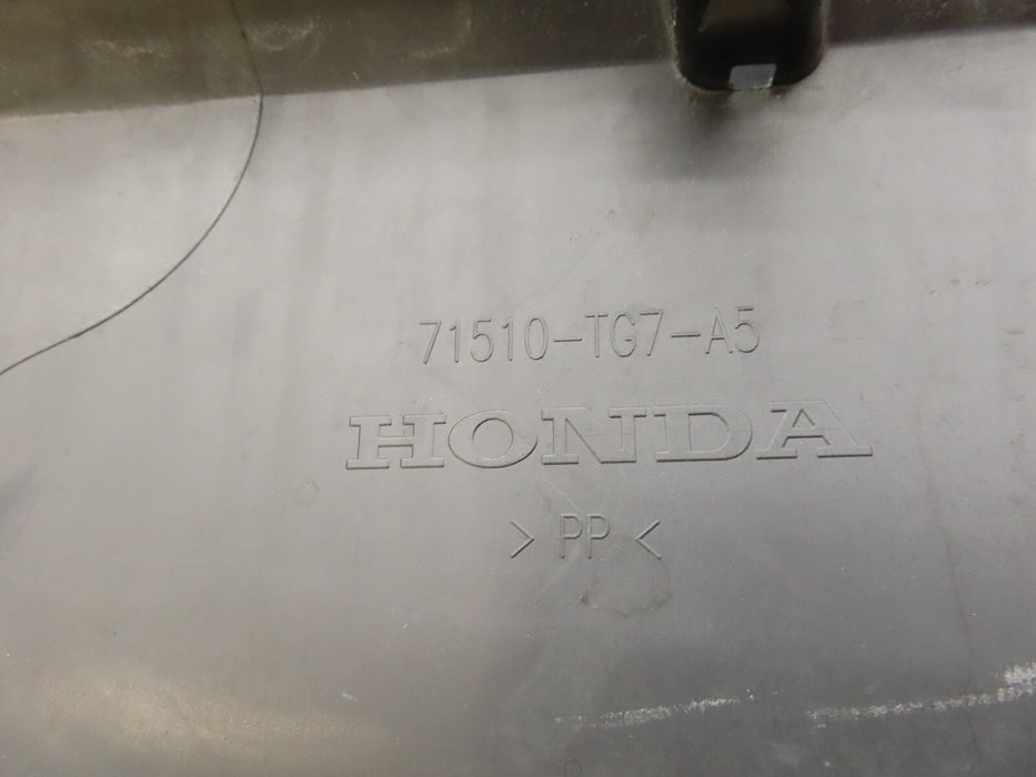 2019-2021 HONDA PILOT REAR BUMPER COVER LOWER VALANCE OEM 71510-TG7-A5