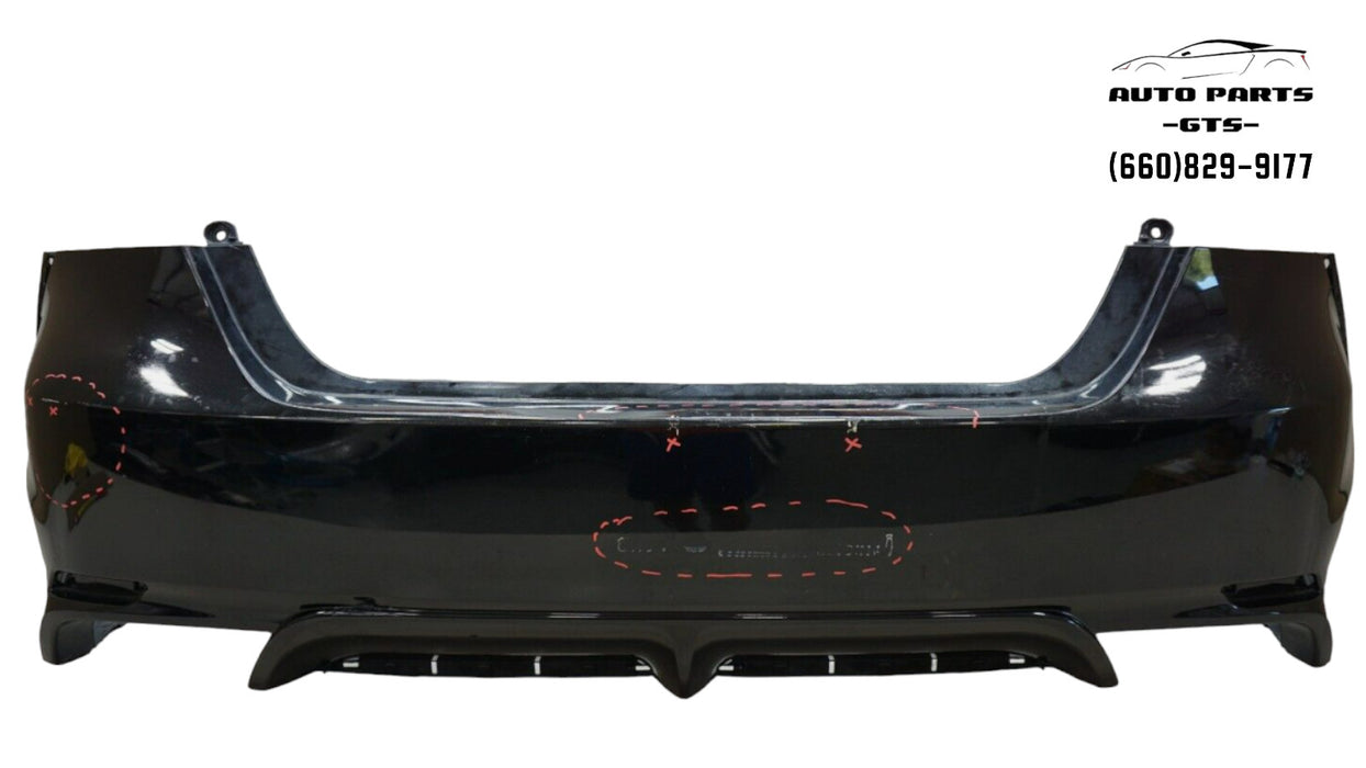 2018-2020 TOYOTA CAMRY REAR BUMPER COVER OEM 18 19 20 542159-06B50