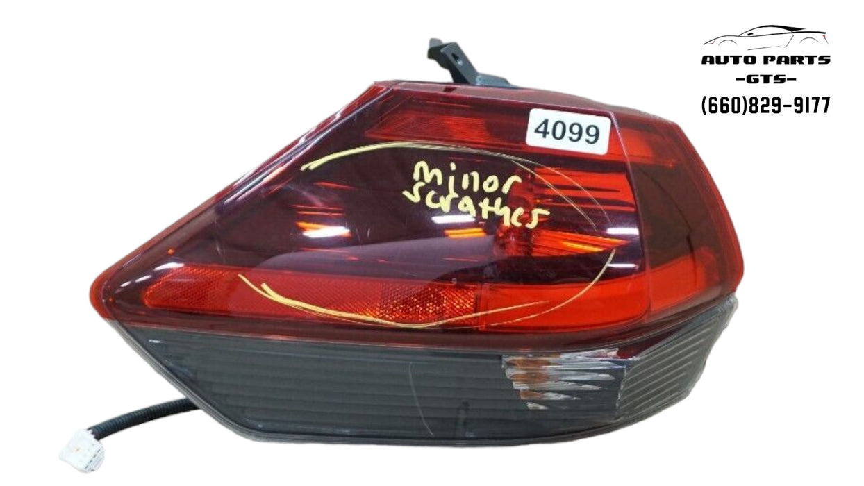 2017-2019 NISSAN ROGUE REAR LEFT DRIVERS SIDE OUTER TAIL LIGHT OEM 17 18 19