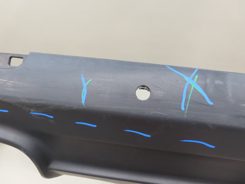 2015-2023 DODGE CHALLENGER REAR LOWER BUMPER COVER VALANCE OEM 15LA-209AB