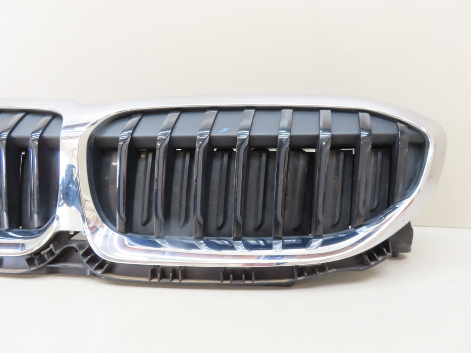 2019-2022 BMW 3 G20 FRONT UPPER RADIATOR GRILLE AIR SHUTTER OEM 167622-10