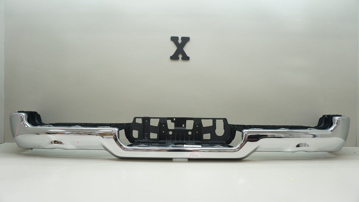 2019-2023 DODGE RAM 1500 REAR CHROME BUMPER COVER OEM 68404443AB