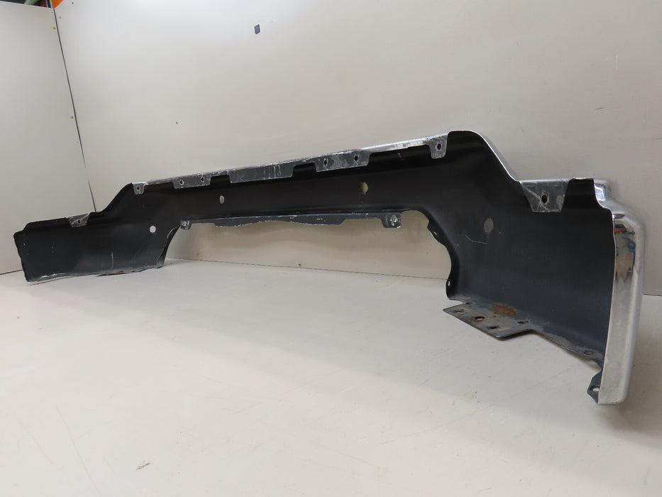 2019-2022 GMC SIERRA FRONT METAL BUMPER W/SENSOR HOLES OEM