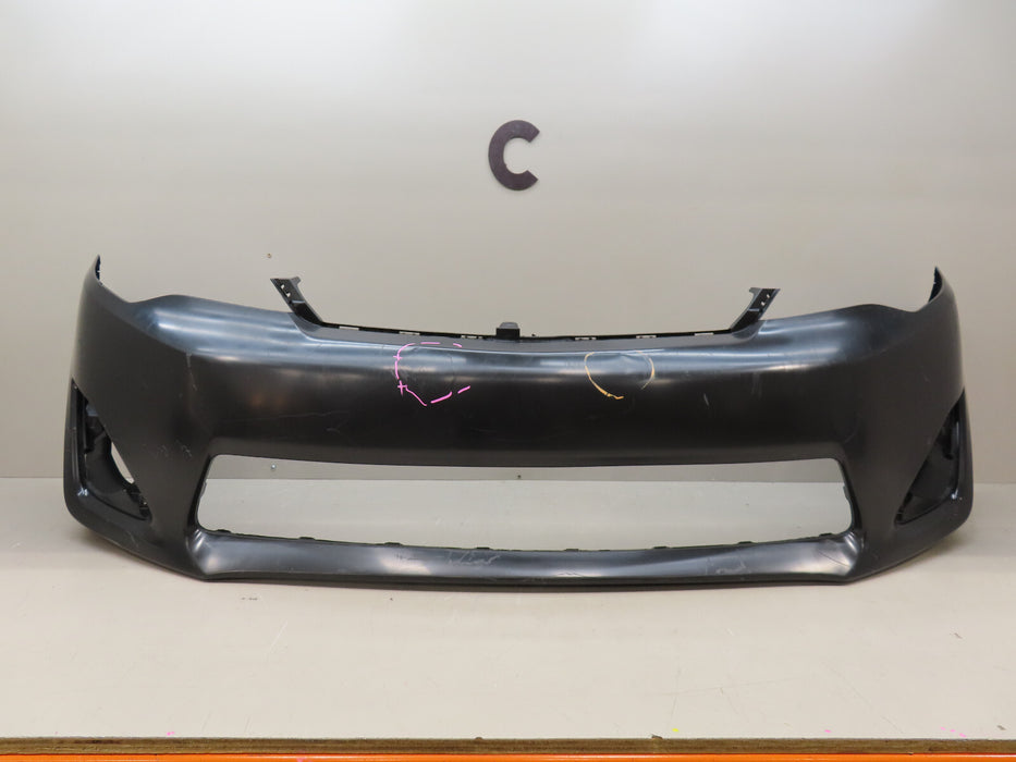 2012-2014 TOYOTA CAMRY FRONT BUMPER COVER OEM 52119-06620