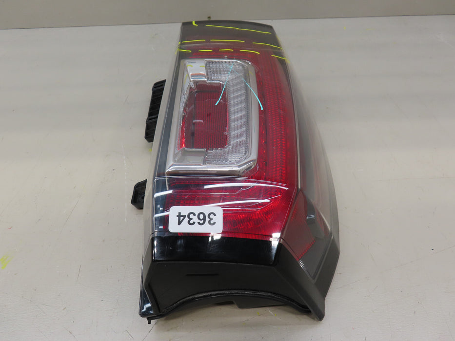 2015-2020 GMC YUKON XL REAR LEFT DRIVER TAIL LIGHT LED OEM 84408859