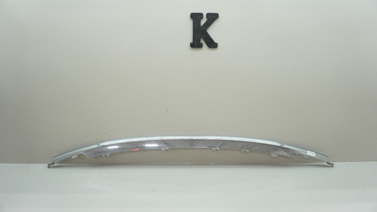 2014-2020 DODGE DURANGO FRONT BUMPER CENTER MOLDING TRIM CHROME 05113729AB OEM