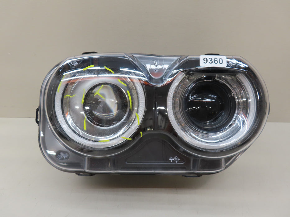 2015-2023 DODGE CHALLENGER FRONT RIGHT HEADLIGHT HALOGEN OEM 68174064-AF 9360