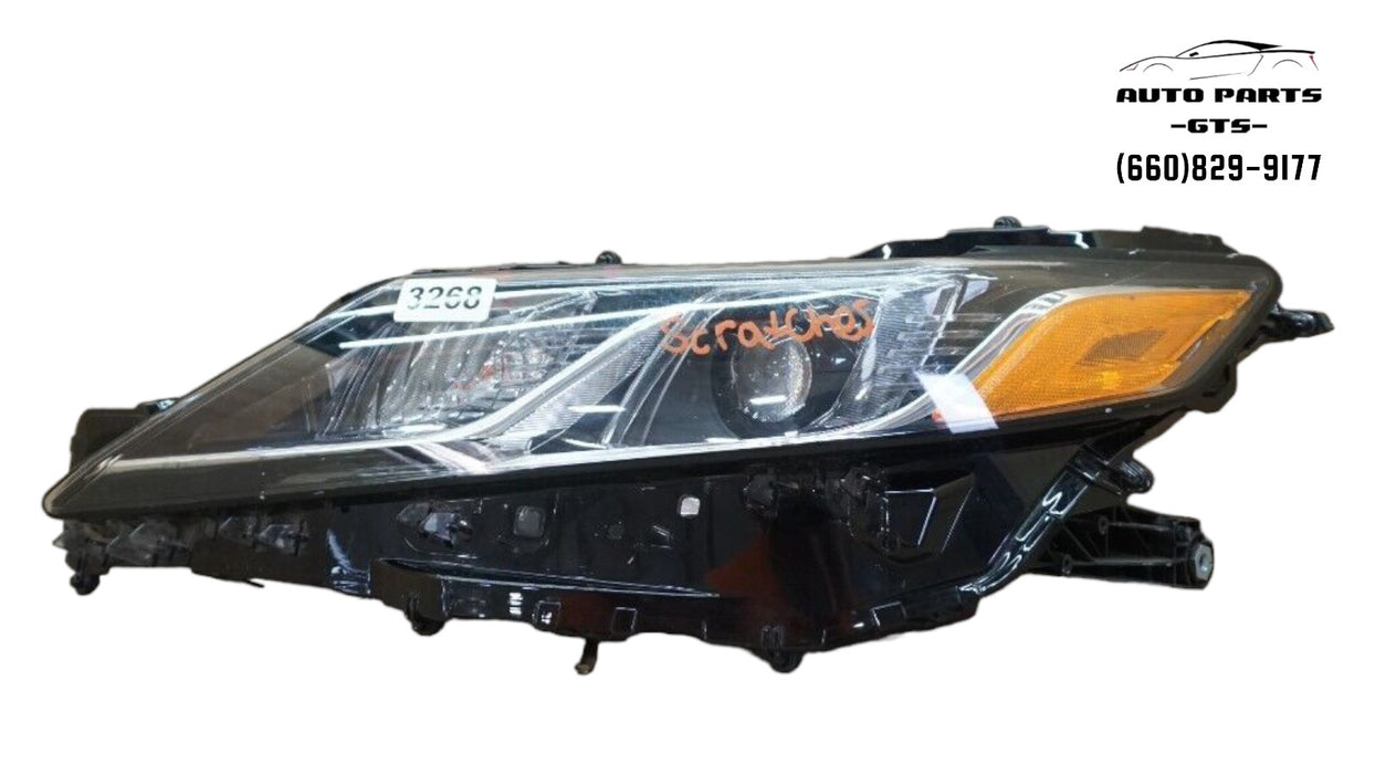 2018-2020 TOYOTA CAMRY FRONT LEFT DRIVERS LH LED HEADLIGHT OEM 18 19 20
