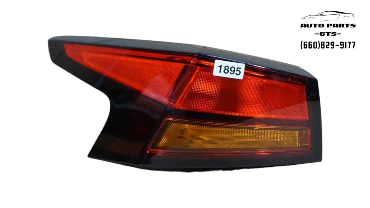 2019-2020 NISSAN ALTIMA LEFT DRIVER SIDE OUTER TAIL LIGHT HALOGEN LAMP 19 20 OEM