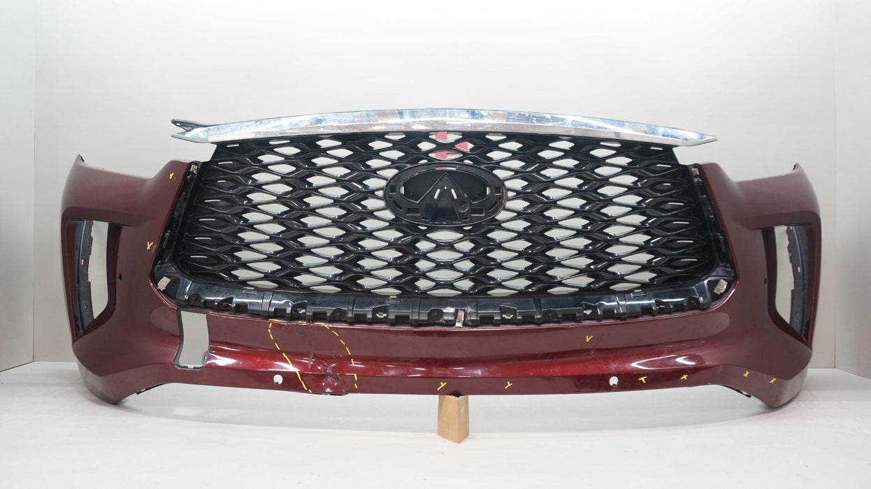 2023-2024 INFINITI QX60 FRONT BUMPER COVER PANEL WITH GRILLE OEM 620226SA0H