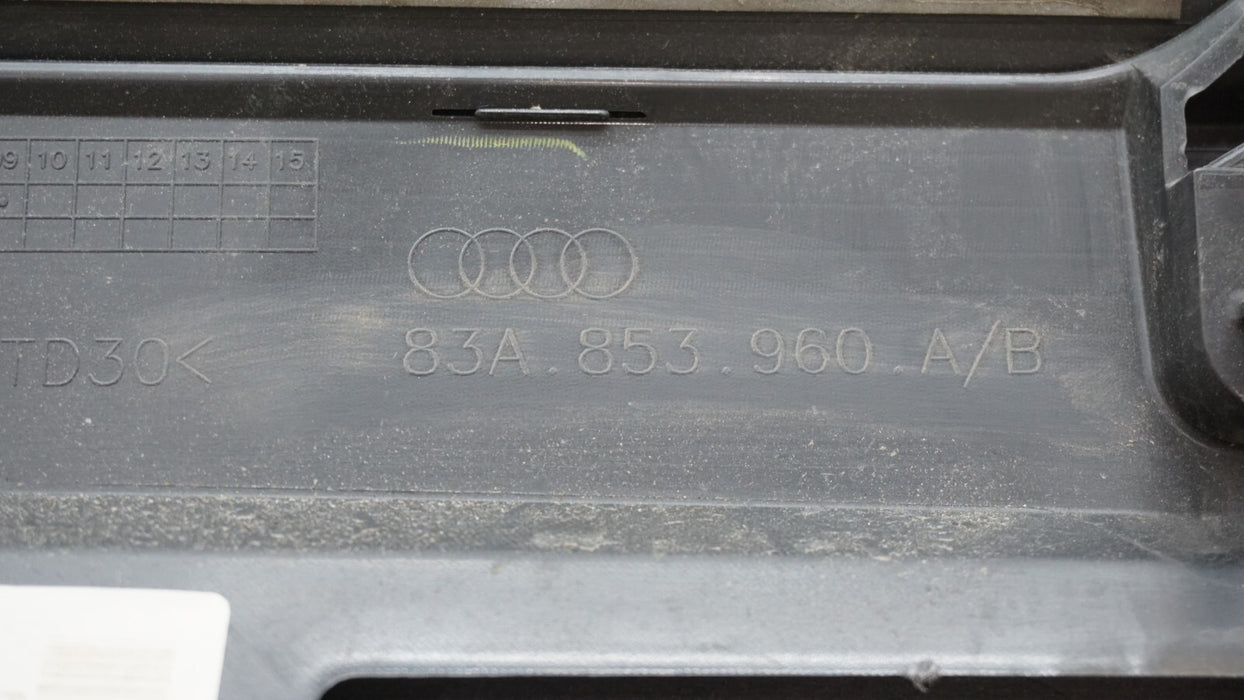 2019-2021 AUDI Q3 FRONT RIGHT PASSENGER DOOR TRIM 83A853960A OEM 19 20 21