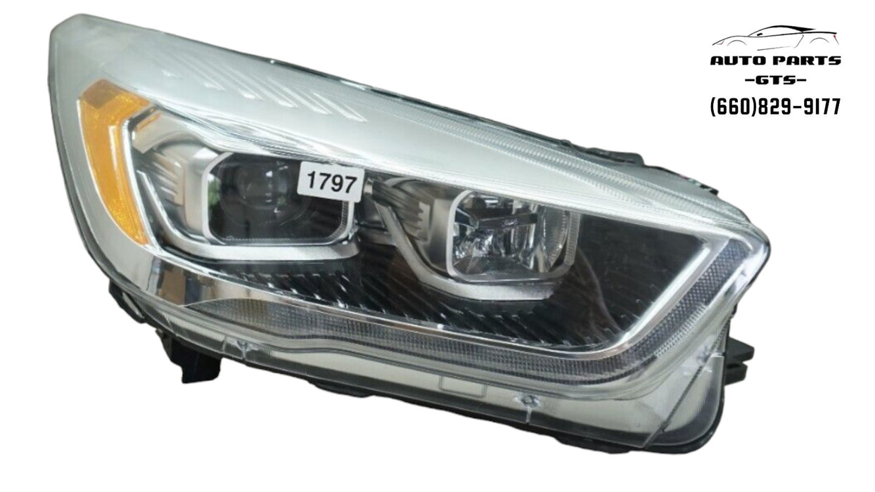 2017-2019 FORD ESCAPE FRONT RIGHT HEADLIGHT LAMP HID XENON OEM GJ54-13D152-AF