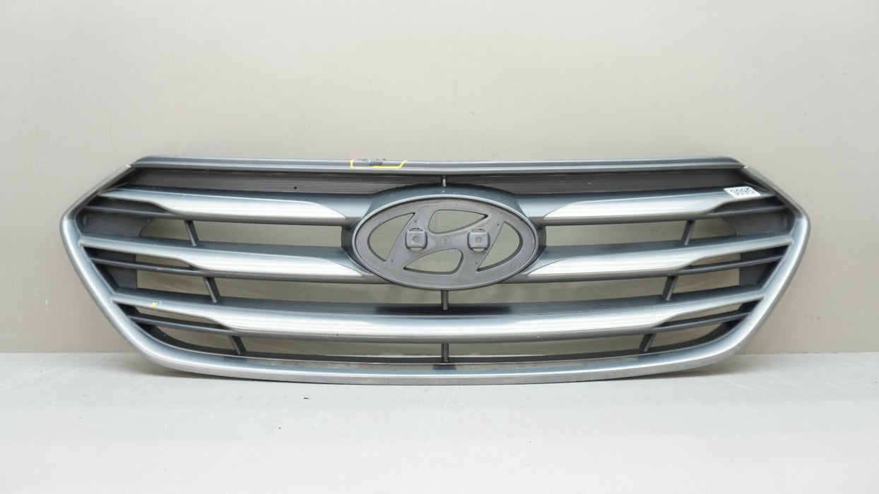 2017-2018 HYUNDAI SANTA FE FRONT UPPER RADIATOR GRILLE OEM 86351-4Z500
