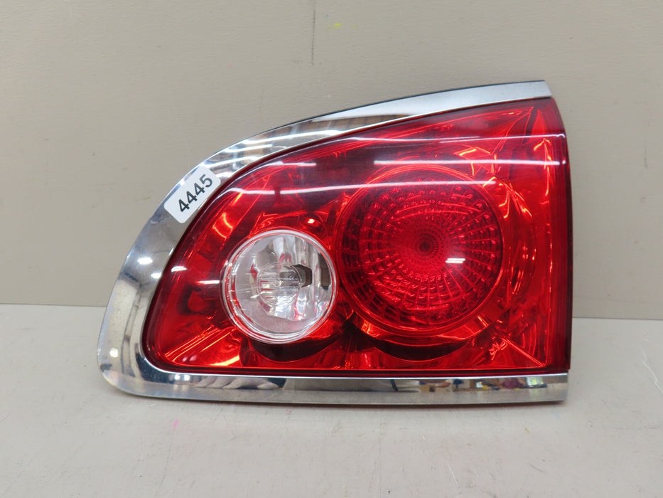 2008 - 2012 BUICK ENCLAVE RIGHT PASSENGER SIDE BACK UP INNER TAIL LIGHT OEM