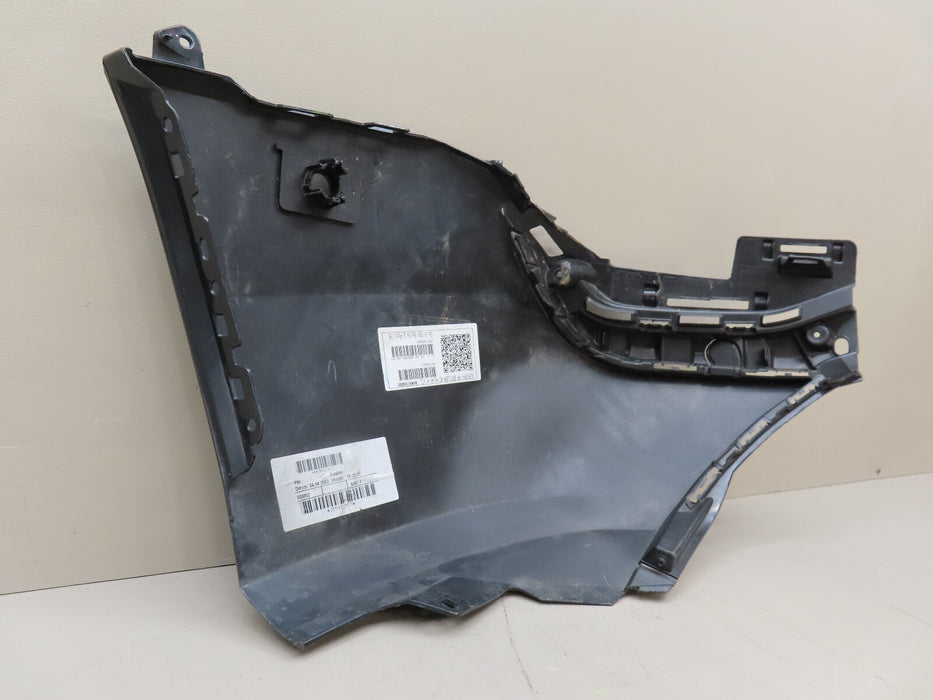 2019-2022 AUDI E-TRON REAR RIGHT PASSENGER BUMPER COVER CORNER CAP OEM