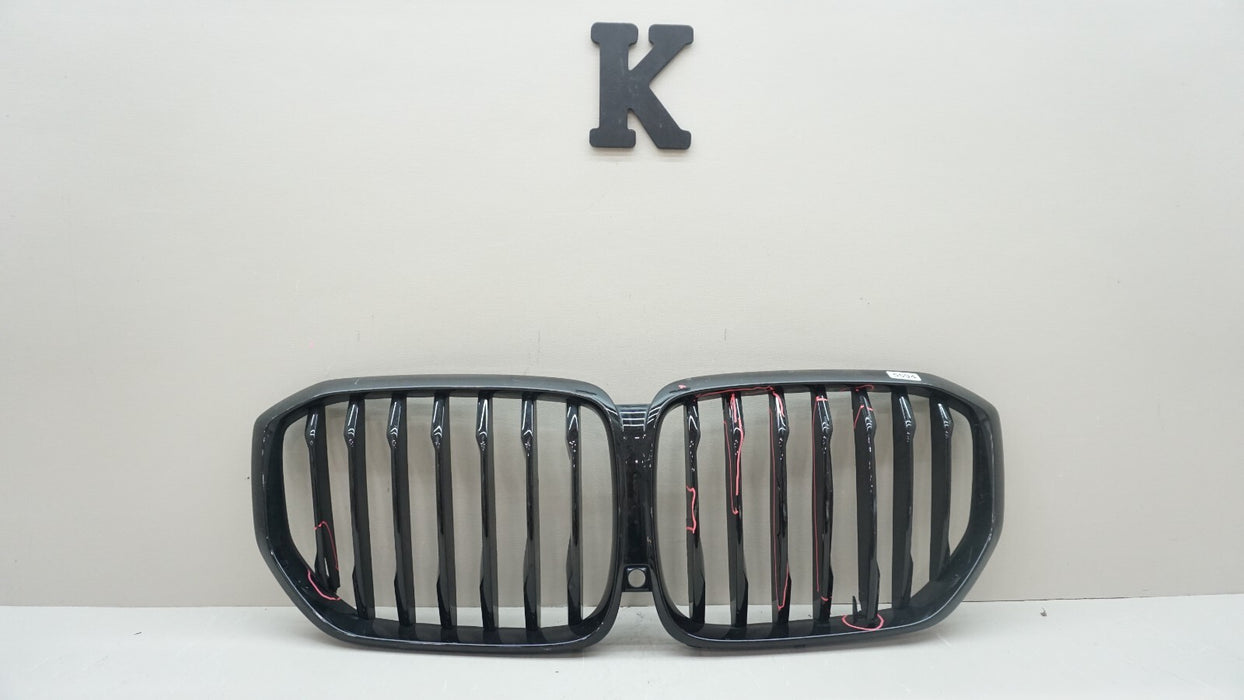 2019-2021 BMW X5 G05 FRONT CENTER RADIATOR GRILLE OEM 7454887