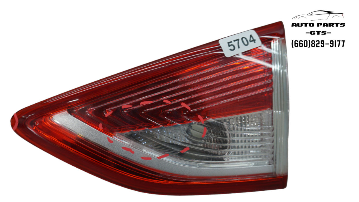 2013-2016 FORD ESCAPE REAR RIGHT PASSENGER SIDE INNER TAIL LIGHT OEM 13 14 15 16