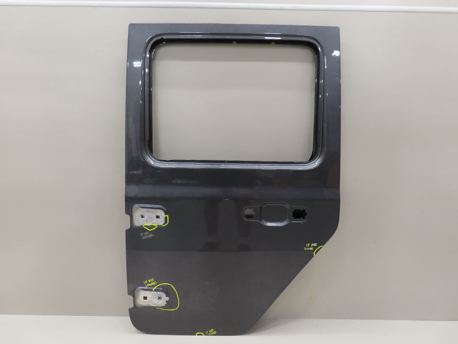 2018-2024 JEEP WRANGLER/GLADIATOR REAR LEFT DRIVER DOOR PANEL SHELL OEM