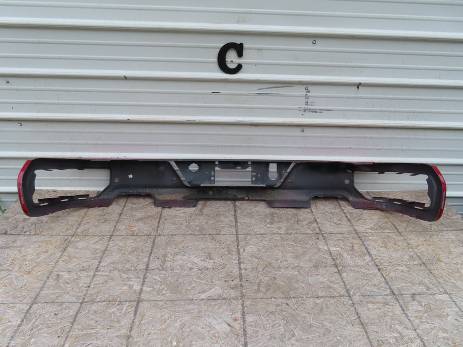 2019-2022 GMC/CHEVROLET SIERRA/SILVERADO 1500 REAR METAL BUMPER COVER OEM