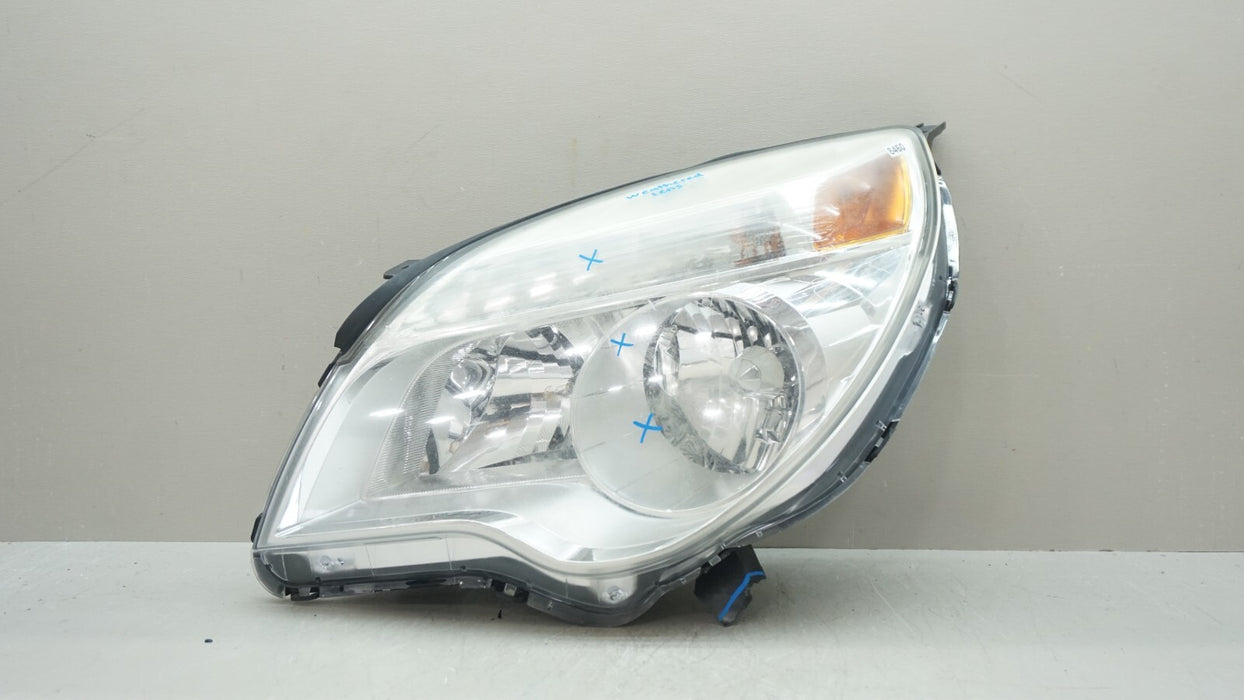 2010-2015 CHEVROLET EQUINOX FRONT LEFT DRIVER SIDE HEADLIGHT OEM