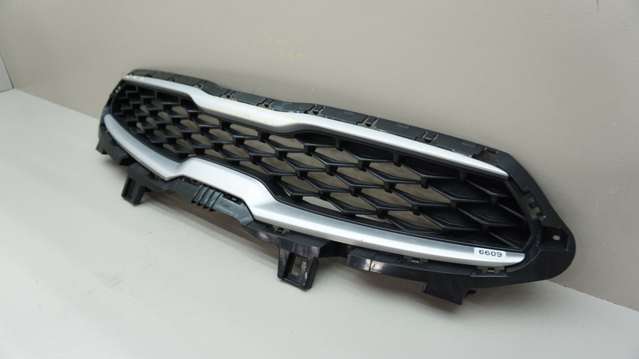 2019-2021 KIA FORTE FRONT CENTER UPPER RADIATOR GRILLE OEM 86351M6000