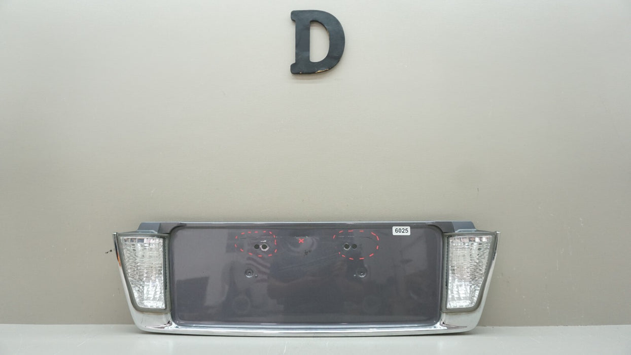 2008-2015 LEXUS LX570 REAR LICENSE PLATE HOLDER PANEL OEM 76812-60200