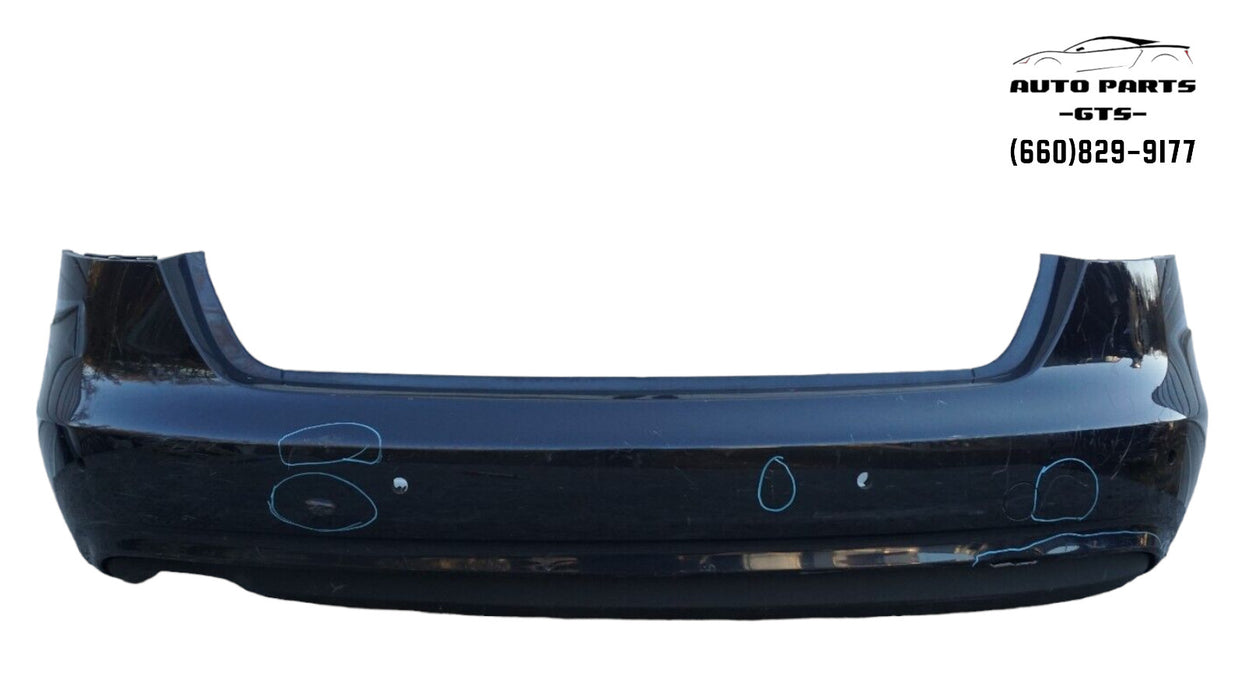 2013-2016 AUDI A4 REAR BUMPER COVER W SENSORS OEM 13 14 15 16 8K0 807 521 G