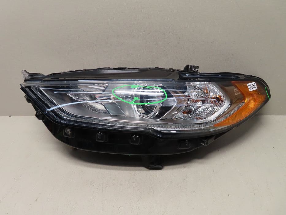 2017 2018 2019 2020 FORD FUSION HALOGEN LED LEFT LH DRIVER HEADLIGHT OEM