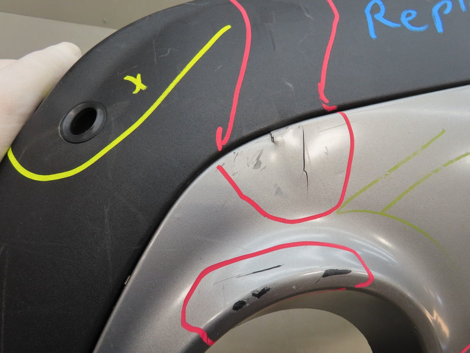 2019-2021 FORD EDGE REAR LOWER BUMPER COVER W/ VALANCE PANEL OEM KT4B-17F954