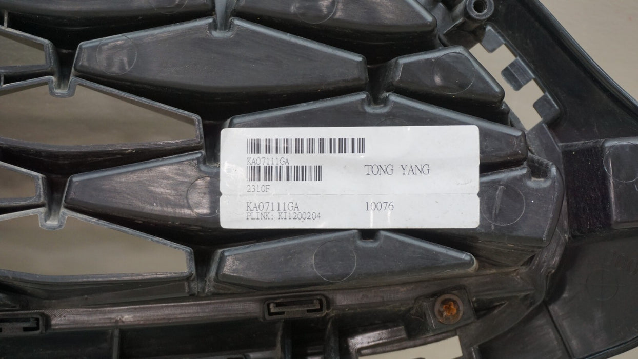 2019-2021 KIA FORTE FRONT BUMPER RADIATOR GRILLE AFTERMARKET TAIWAN