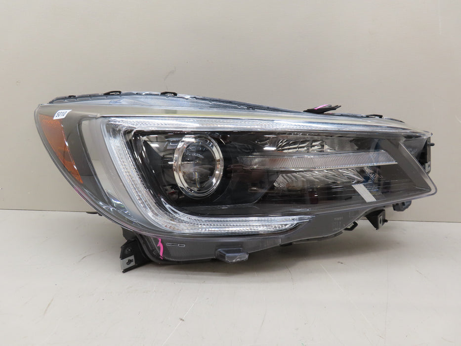 2018 2019 SUBARU LEGACY OUTBACK FRONT RIGHT PASSENGER SIDE HEADLIGHT LED OEM