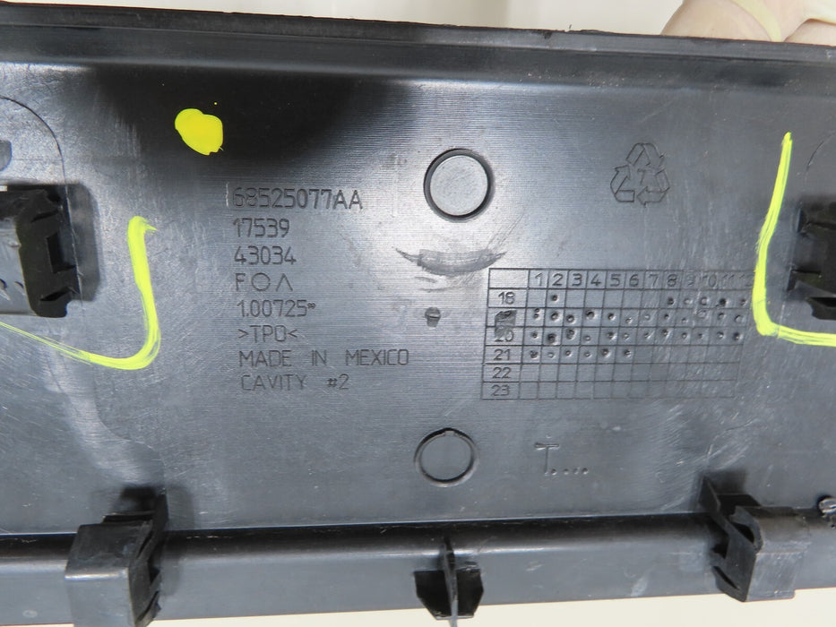 2019-2021 DODGE RAM 2500 3500 REAR BUMPER STEP PLATE PAD COVER OEM 68525077AA