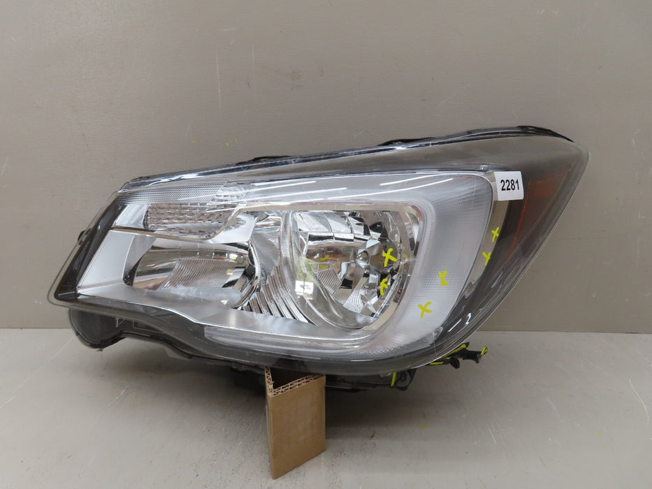 2017-2018 SUBARU FORESTER FRONT LEFT DRIVER SIDE HEADLIGHT LAMP HALOGEN OEM