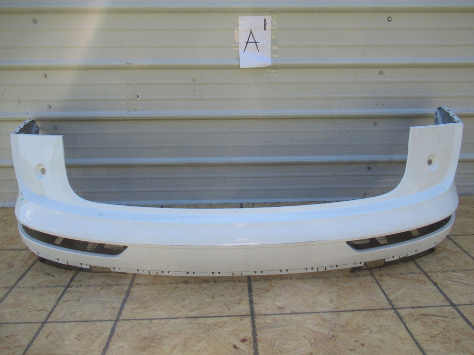 2017-2020 AUDI Q5 REAR BUMPER COVER PANEL PANEL WHITE PLASTIC 80A807385 OEM