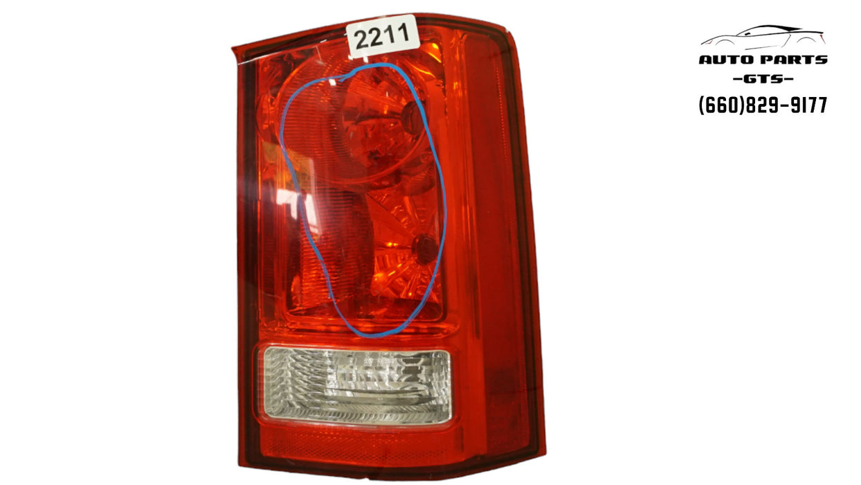 2009-2015 HONDA PILOT FRONT RIGHT PASSENGER SIDE TAIL LIGHT HALOGEN OEM