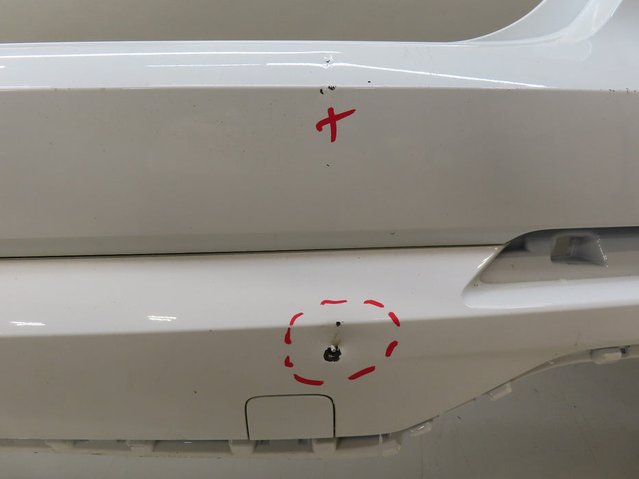 2019-2022 AUDI Q3 S-LINE REAR UPPER/MIDDLE BUMPER COVER OEM