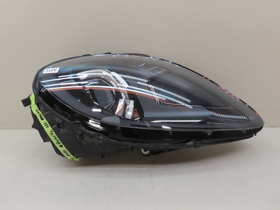 2019-2021 PORSCHE MACAN FRONT LEFT DRIVER SIDE FULL LED HEADLIGHT OEM