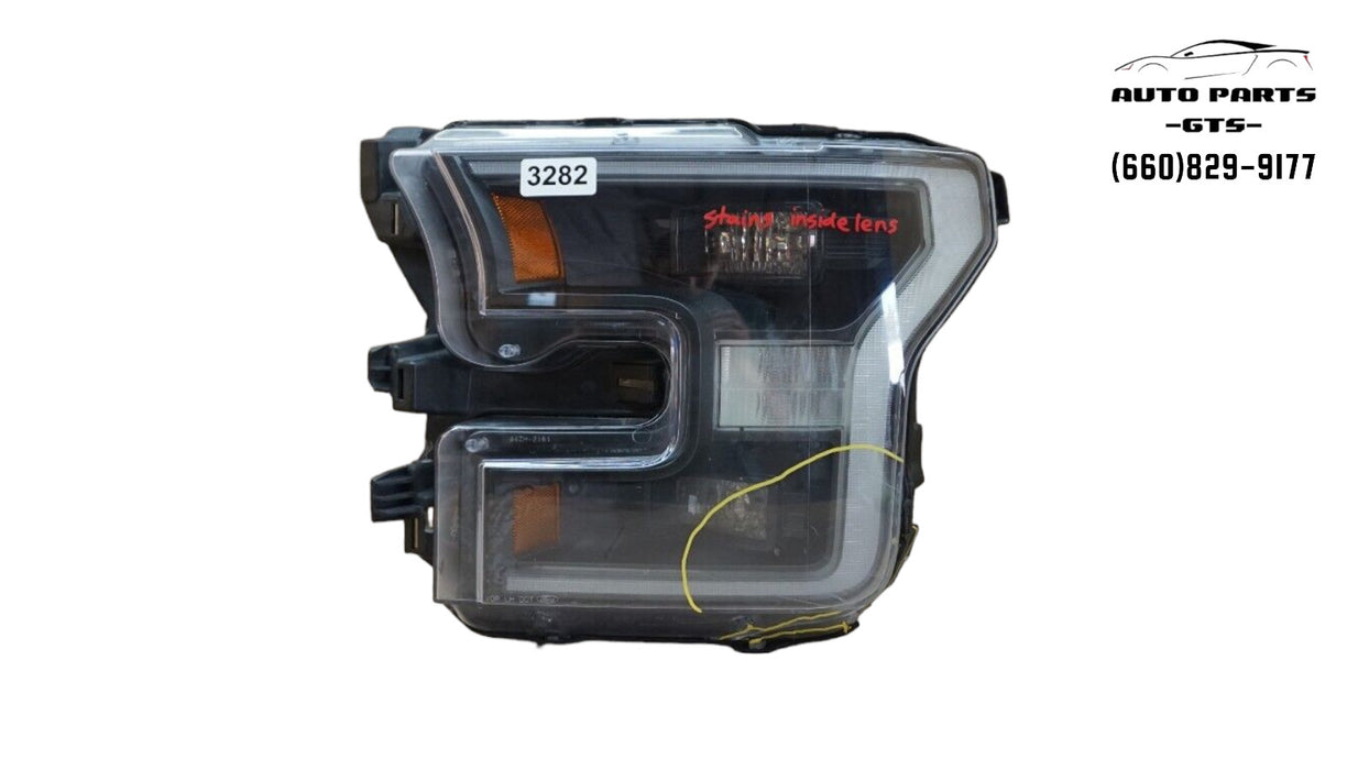 2015-2017 FORD F-150 RAPTOR FRONT LEFT DRIVER SIDE HEADLIGHT LED HEADLAMP OEM