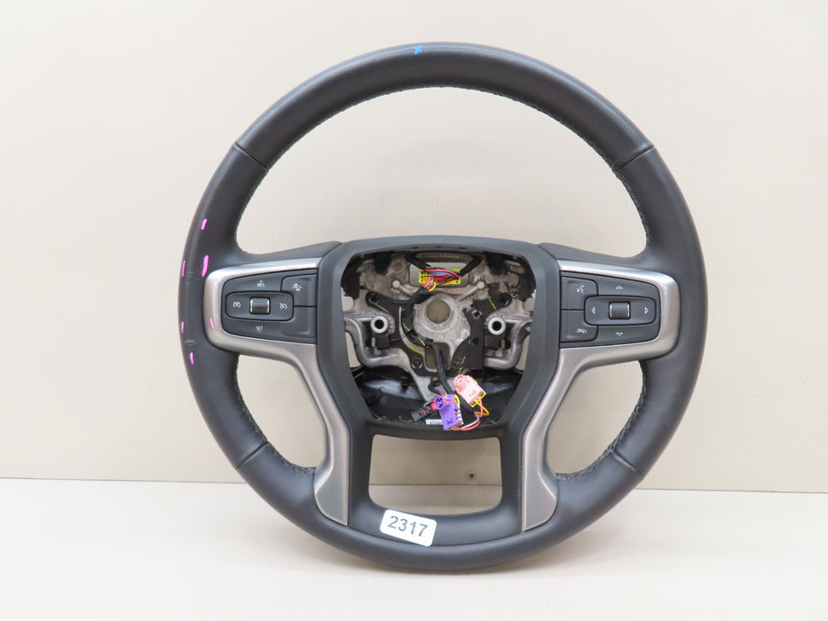 2019-2023 CHEVROLET/GMC SILVERADO TAHOE YUKON SIERRA STEERING WHEEL OEM 86813336