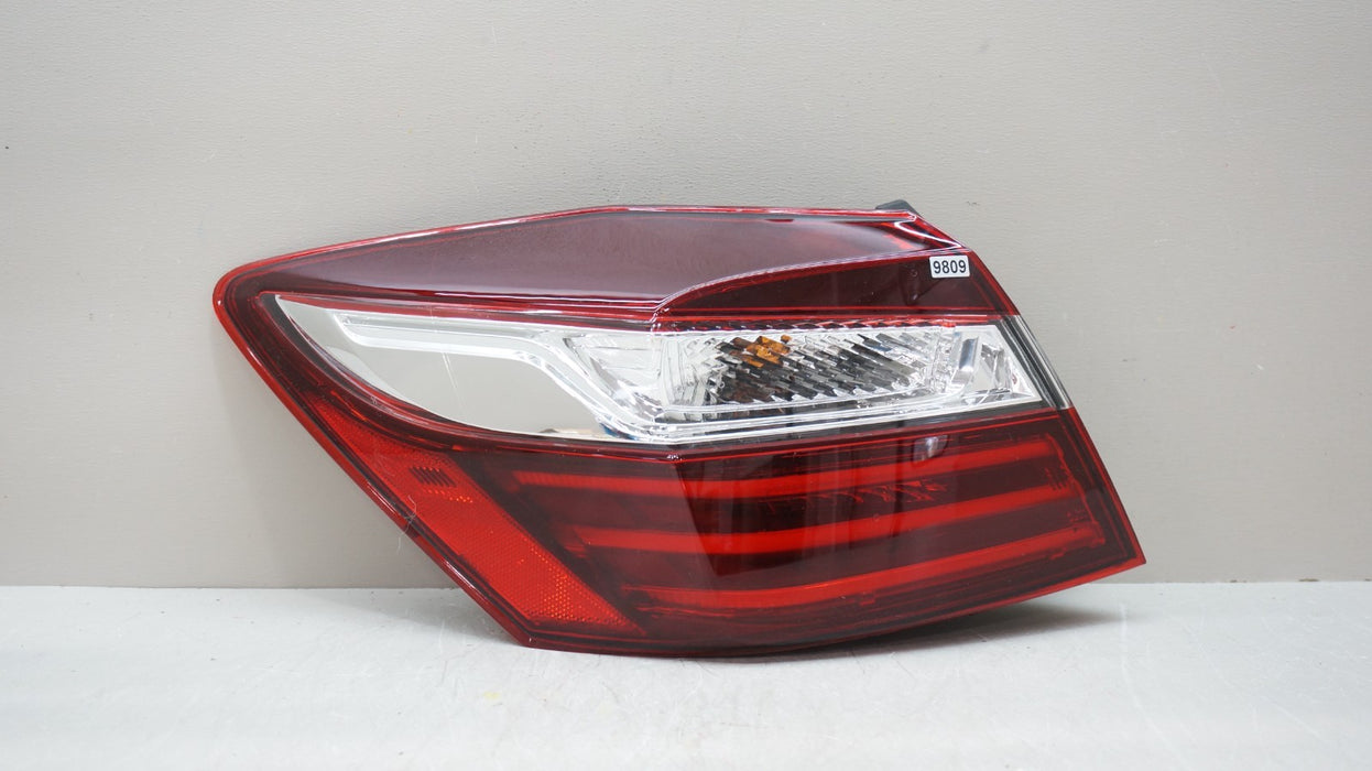 2016-2017 HONDA ACCORD REAR LEFT DRIVER SIDE OUTER TAIL LIGHT AFTERMARKET CAPA