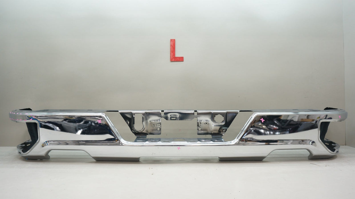 2019-2022 CHEVROLET SILVERADO GMC SIERRA 1500 REAR METAL BUMPER OEM
