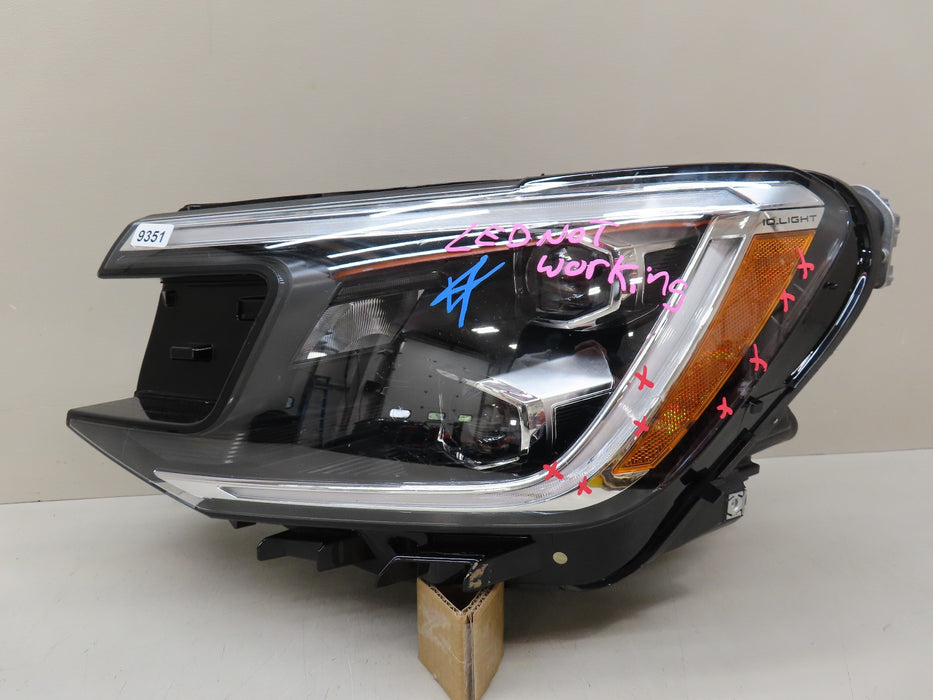 2024 2025 VOLKSWAGEN ATLAS CROSS SPORT LEFT DRIVER LED HEADLIGHT OEM.