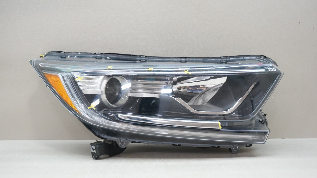 2017-2021 HONDA CR-V FRONT RIGHT PASSENGER SIDE HALOGEN W/ LED HEADLIGHT OEM